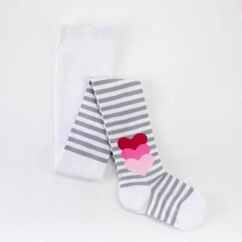 Колготки для девочки, белые, рост 110-116 см