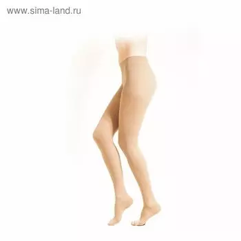 Колготки компрессионные Технология здоровья, 2 класс, 30-40 mmHg, цвет бежевый, размер S