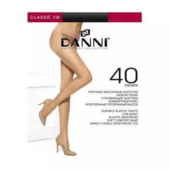 Колготки женские CLASSE VB 40 den, цвет чёрный, размер 2