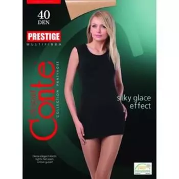 Колготки женские Conte Elegant Prestige, 40 den, размер 5, цвет nero