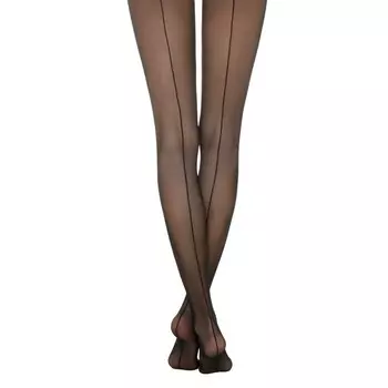 Колготки женские FANTASY LINE, размер 2, цвет nero