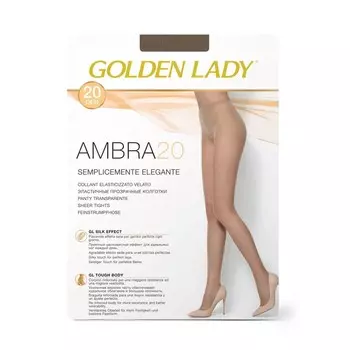 Колготки женские Golden Lady Ambra, 20 den, размер 4, цвет daino