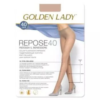 Колготки женские Golden Lady Repose, 40 den, размер 3, цвет melon