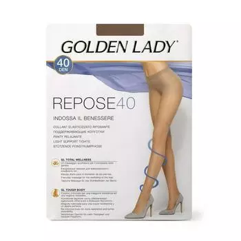 Колготки женские Golden Lady Repose, 40 den, размер 3, цвет visone