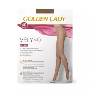 Колготки женские Golden Lady Vely, 40 den, размер 3, цвет melon