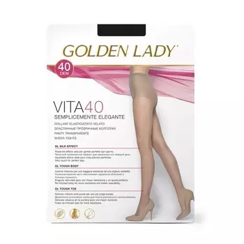 Колготки женские Golden Lady Vita, 40 den, размер 4, цвет nero