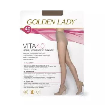 Колготки женские Golden Lady Vita, 40 den, размер 4, цвет daino