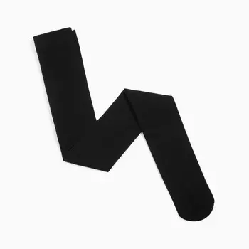 Колготки женские, из микрофибры с термоэффектом, цвет чёрный, размер 5