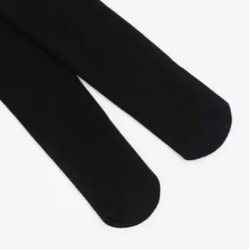 Колготки женские (мех внутри), цвет чёрный, размер 46-48