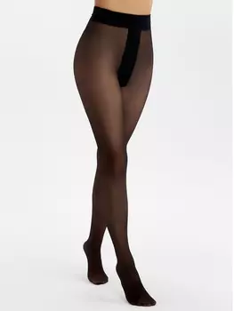 Колготки женские MINAKU, чёрные, размер 4/L