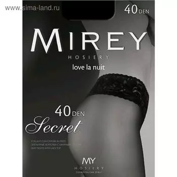 Колготки женские Mirey Secret, 40 den, размер 4, цвет daino