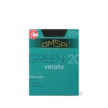 Колготки женские Omsa Green, 20 den, размер 4, цвет nero