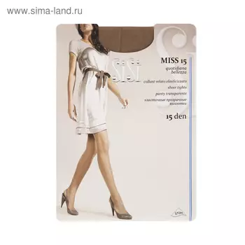 Колготки женские Sisi Miss, 15 den, размер 3, цвет daino