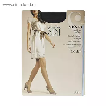 Колготки женские Sisi Miss, 20 den, размер 4, цвет nero