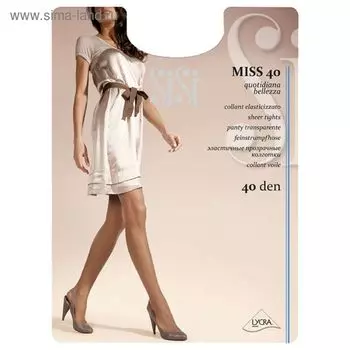 Колготки женские Sisi Miss, 40 den, размер 2, цвет grafite