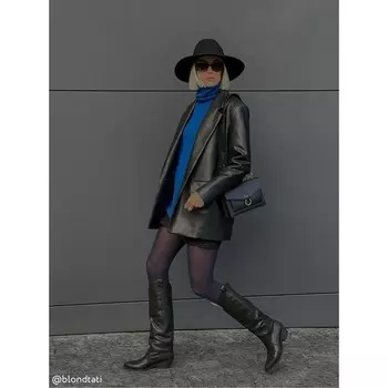 Колготки женские TRENDY, размер 2, цвет navy