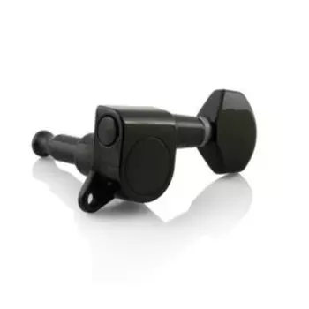 Колки для гитары Paxphil J-07-3+3-BK 3+3, черные