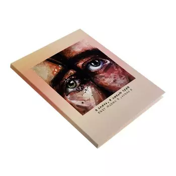 Колледж- тетрадь 96 листов в линейку "Романтика", ламинация soft-touch, блок 70г/м2