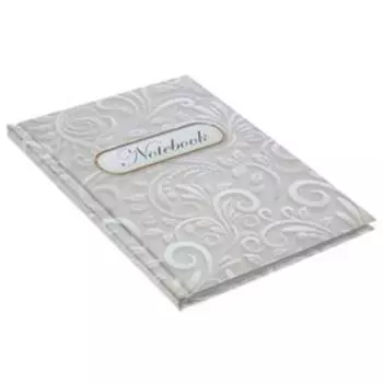 Колледж-тетрадь в твердой обложке 7БЦ, А5, 80 листов, Белый, блок в клетку, глянцевая ламинация