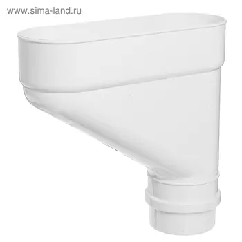 Коллектор для водостока DCKE LUX, цвет пломбир