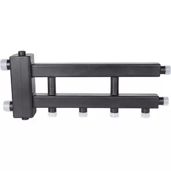 Коллектор ROMMER RDG-0060-014023, дублер рядный, с гидроразделителем, 2+1 контура, до 60 кВт