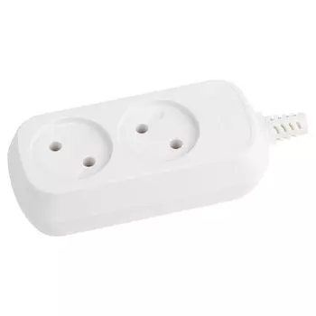 Колодка удлинителя Эра Б0028330, 2 розетки