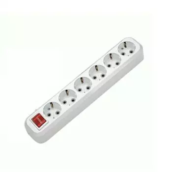 Колодка удлинителя Makel MGP231, 6 розетки