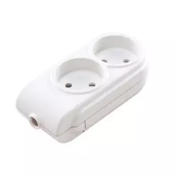 Колодка удлинителя Makel N2010000, 2 розетки