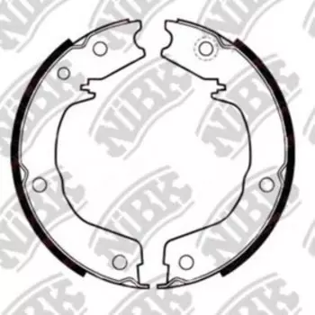 Колодки барабанные NIBK FN0626