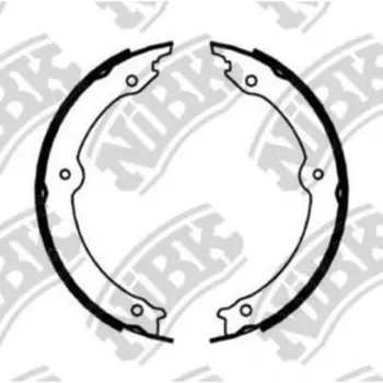 Колодки барабанные NIBK FN0647