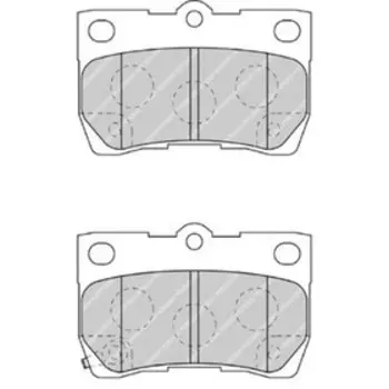 Колодки тормозные дисковые FERODO FDB4001