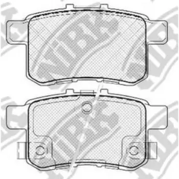 Колодки тормозные дисковые NIBK PN8864
