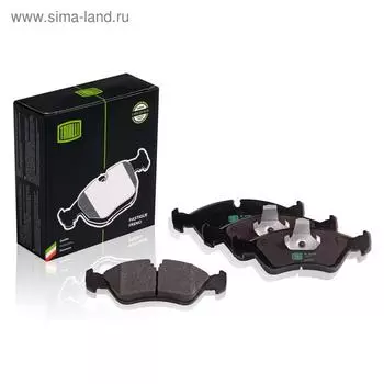 Колодки тормозные дисковые передние для автомобилей Daewoo Nexia (94-) 14'' 96281939, TRIALLI PF 051202