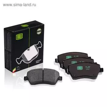 Колодки тормозные дисковые передние для автомобилей Lada Largus (12-) 16v /Vesta (15-) 41 06 084 81R, TRIALLI PF 1402
