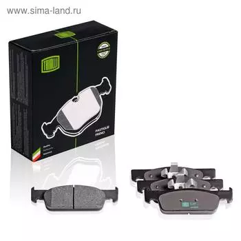 Колодки тормозные дисковые передние Renault Logan II (12-) 140x40 Smart 4534200700, TRIALLI PF 0101