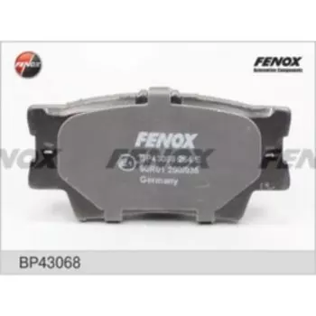 Колодки тормозные FENOX bp43068