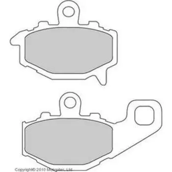 Колодки тормозные Ferodo, FDB2012ST