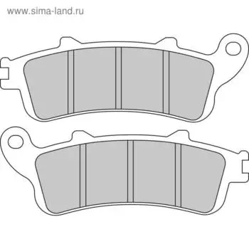 Колодки тормозные Ferodo, FDB2075ST