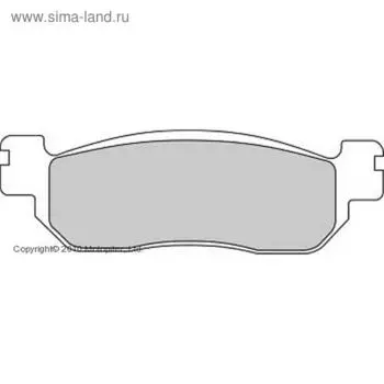 Колодки тормозные Ferodo, FDB2083P
