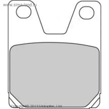 Колодки тормозные Ferodo, FDB2084P