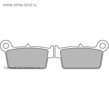 Колодки тормозные Ferodo, FDB2162P