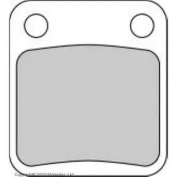 Колодки тормозные Ferodo, FDB250P