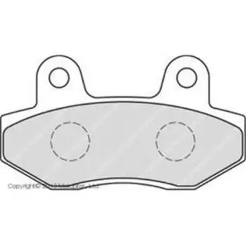 Колодки тормозные Ferodo, FDB312P