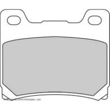 Колодки тормозные Ferodo, FDB337P