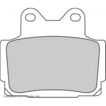 Колодки тормозные Ferodo, FDB386ST