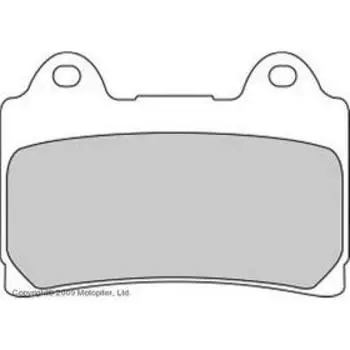 Колодки тормозные Ferodo, FDB449ST