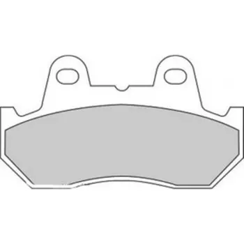 Колодки тормозные Ferodo, FDB538P