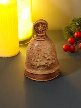 Колокольчик "Кони" 7х7х11 см