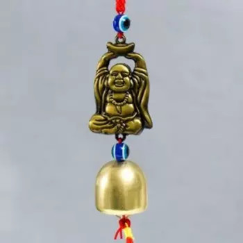 Колокольчик подвесной «Хотей», металл, 1 колокол, 22.53.63 см