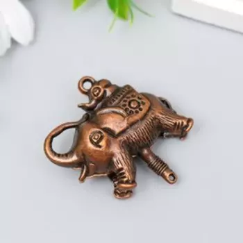 Колокольчик металл "Слон" 4,5х4,5 см
